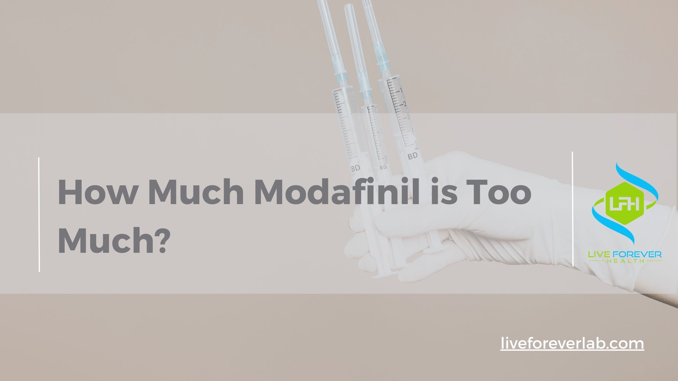 How Much Modafinil is Too Much