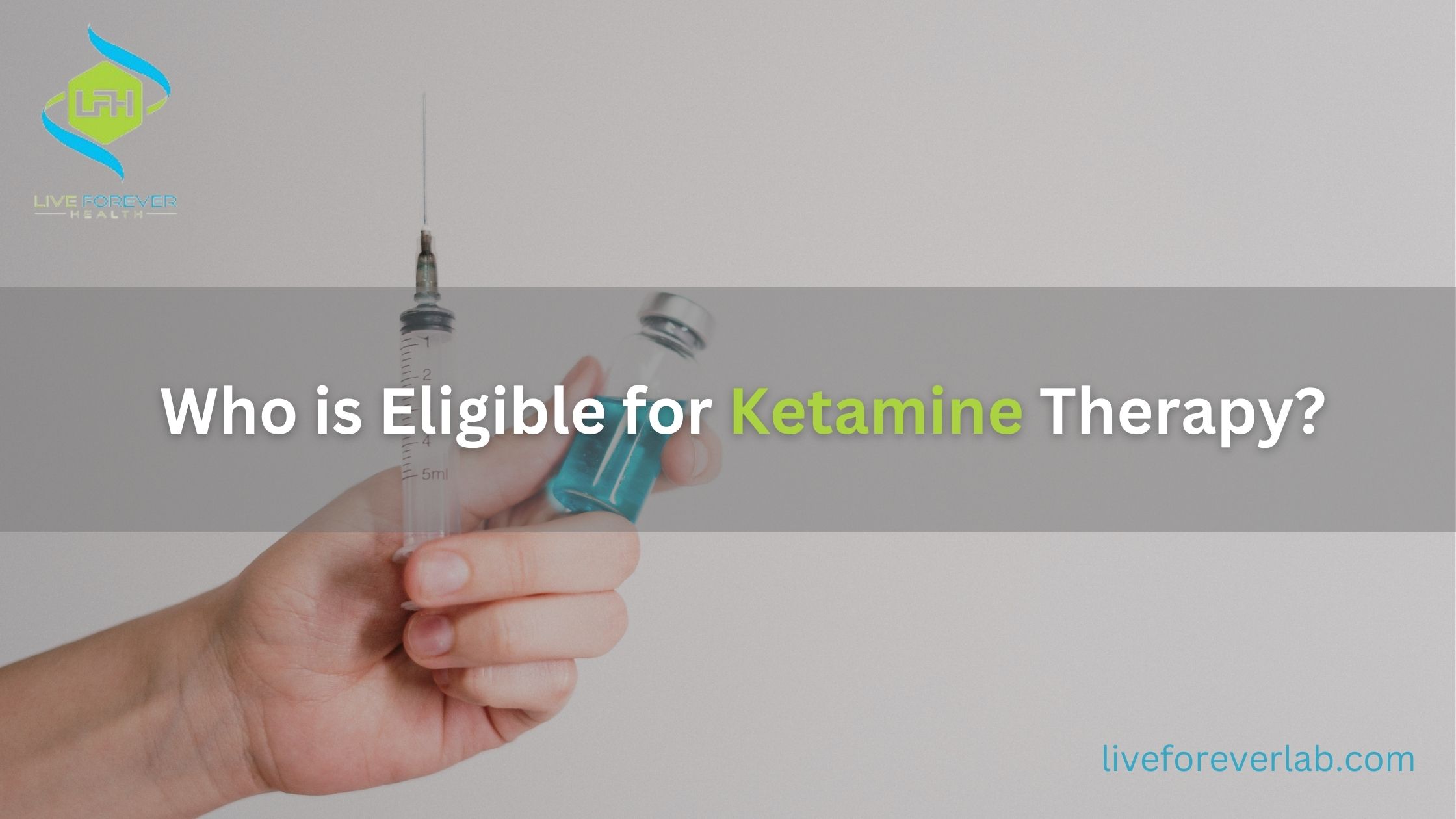 who is eligible for ketamine therapy
